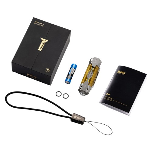 EDC фонарь Wuben E8 Titanium — фото 9