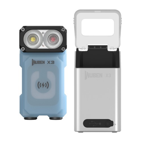 EDC фонарь Wuben X3 Blue Pro — фото 3