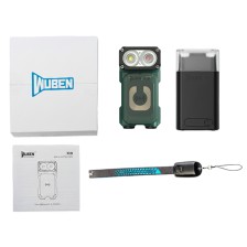EDC фонарь Wuben X3 Green Pro — миниатюра 5