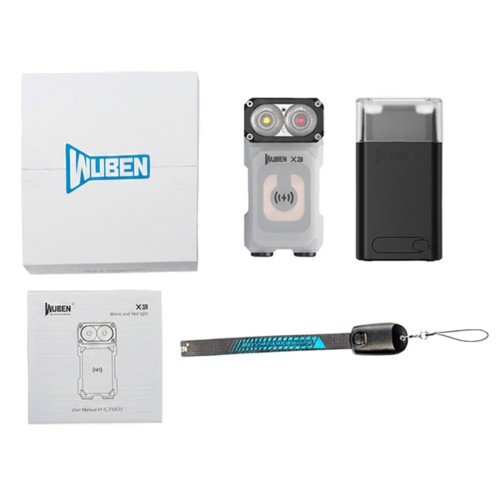 EDC фонарь Wuben X3 White Pro — фото 7